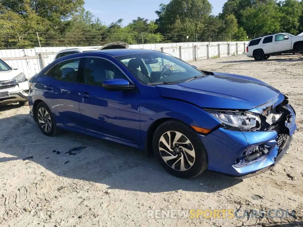 4 Photograph of a damaged car SHHFK7H33KU415778 HONDA CIVIC 2019