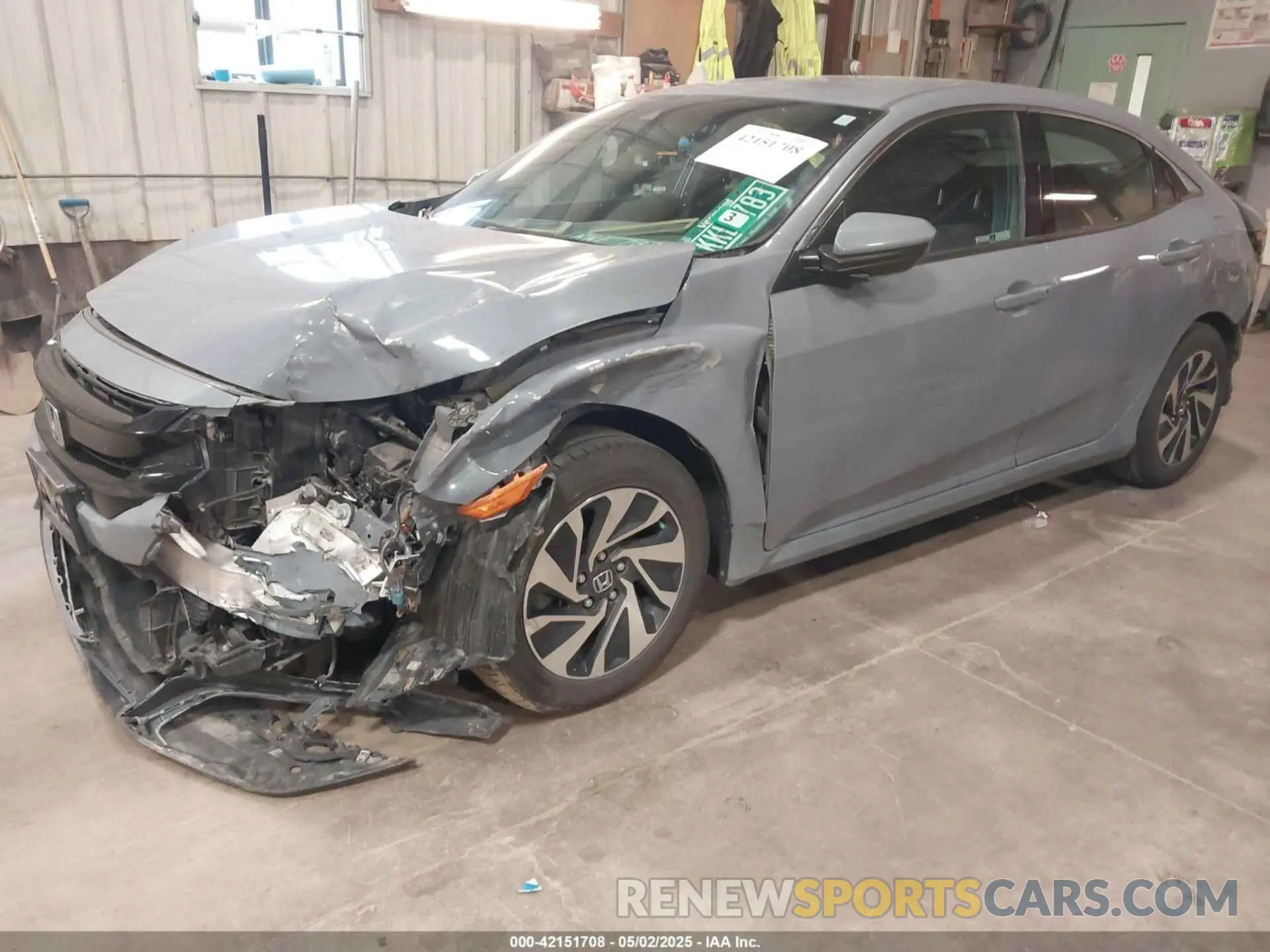 2 Photograph of a damaged car SHHFK7H34KU228338 HONDA CIVIC 2019