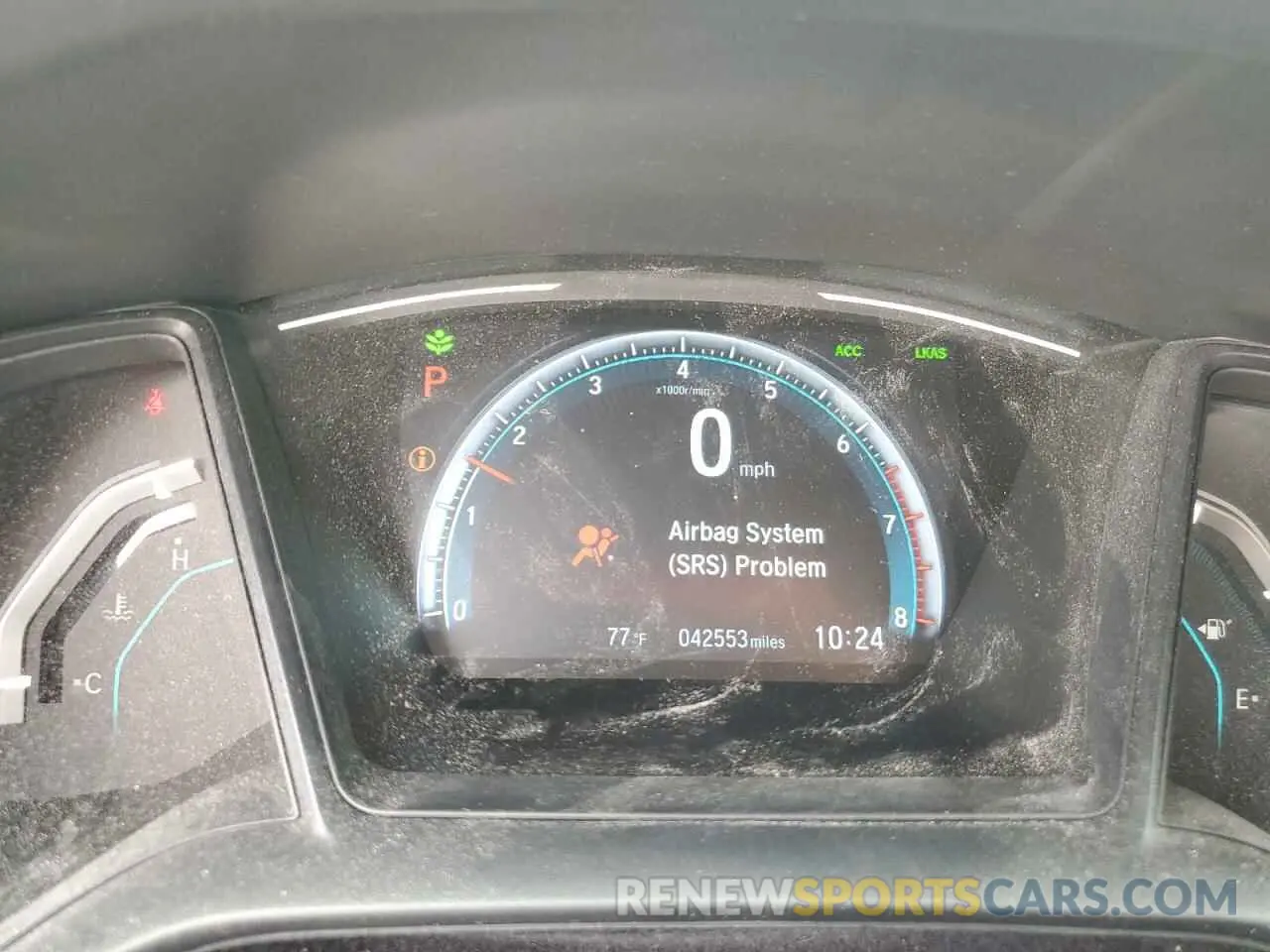 9 Photograph of a damaged car SHHFK7H35KU200595 HONDA CIVIC 2019