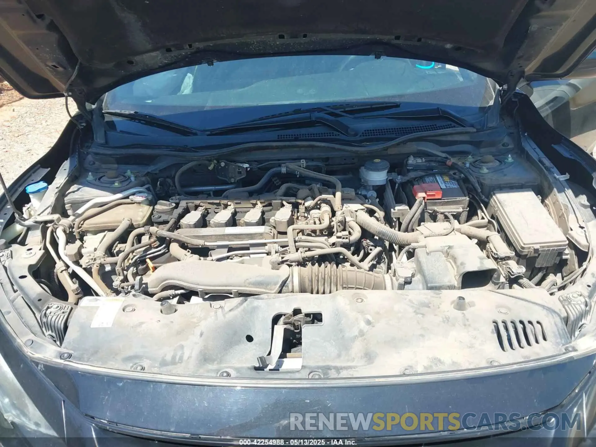 10 Photograph of a damaged car SHHFK7H35KU227926 HONDA CIVIC 2019