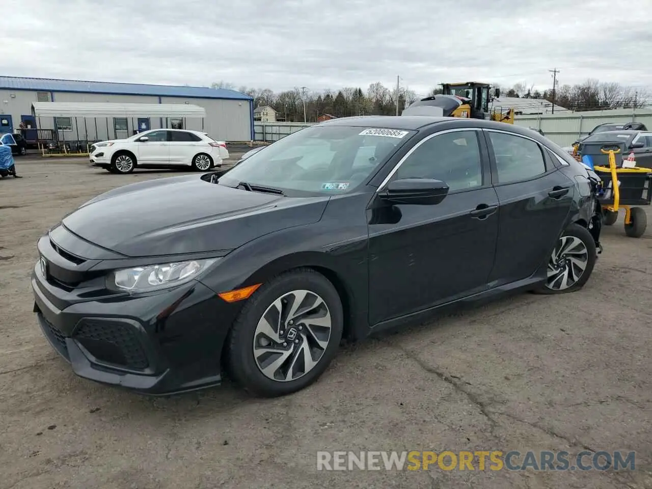 1 Photograph of a damaged car SHHFK7H35KU418634 HONDA CIVIC 2019