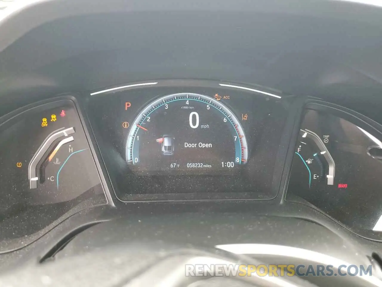 9 Photograph of a damaged car SHHFK7H35KU418634 HONDA CIVIC 2019