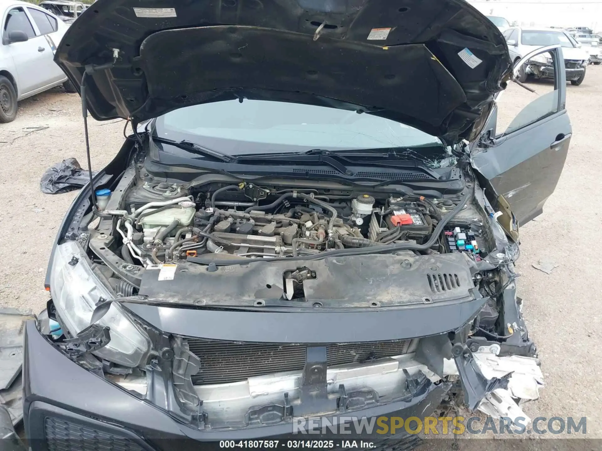 10 Photograph of a damaged car SHHFK7H36KU202730 HONDA CIVIC 2019