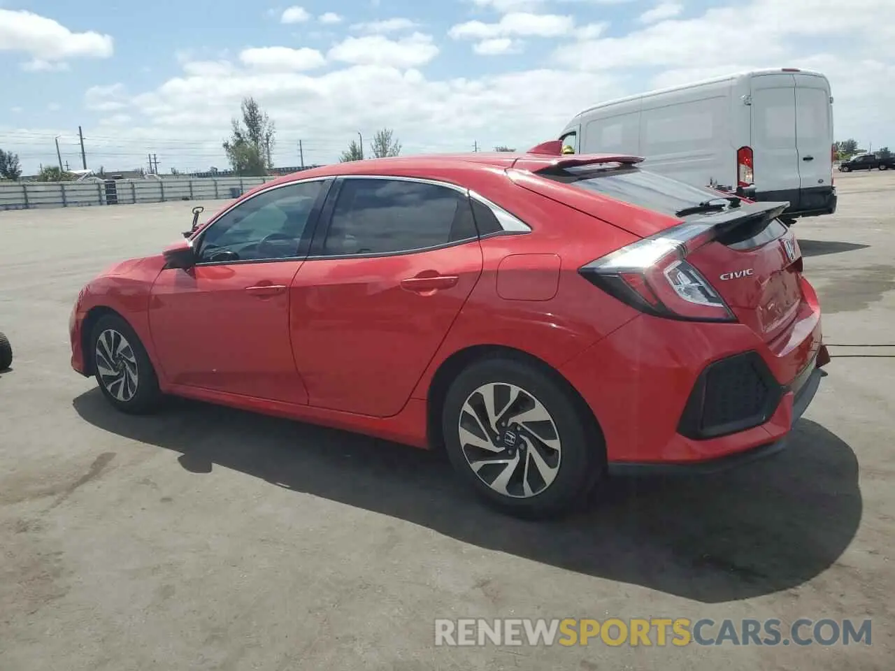 2 Photograph of a damaged car SHHFK7H36KU206888 HONDA CIVIC 2019