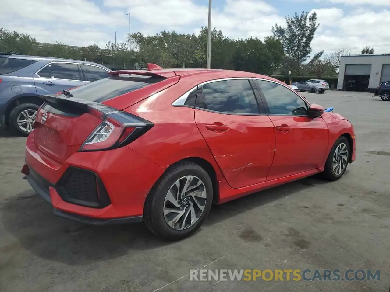 3 Photograph of a damaged car SHHFK7H36KU206888 HONDA CIVIC 2019