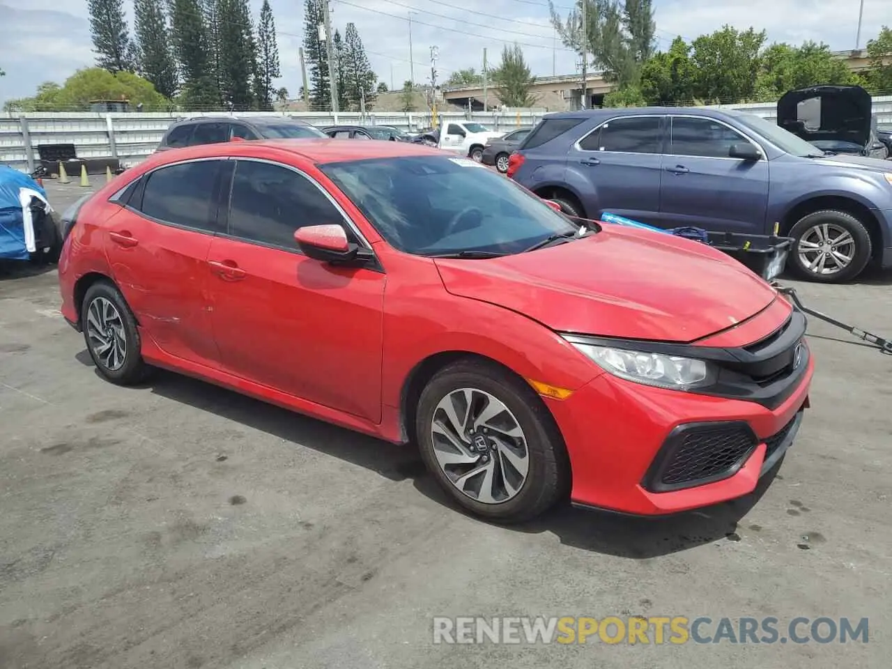 4 Photograph of a damaged car SHHFK7H36KU206888 HONDA CIVIC 2019