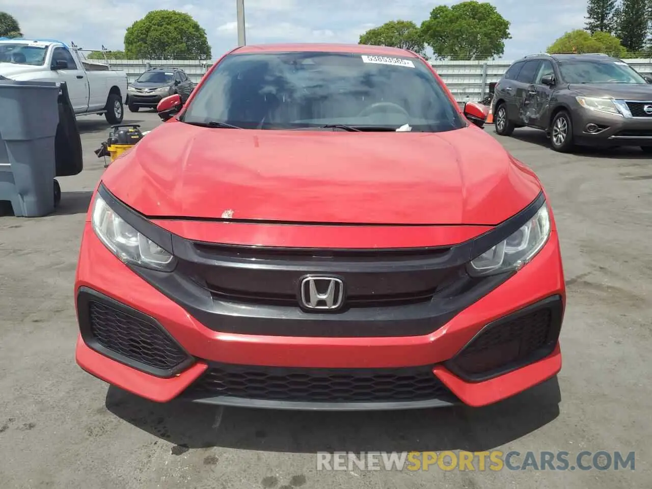 5 Photograph of a damaged car SHHFK7H36KU206888 HONDA CIVIC 2019