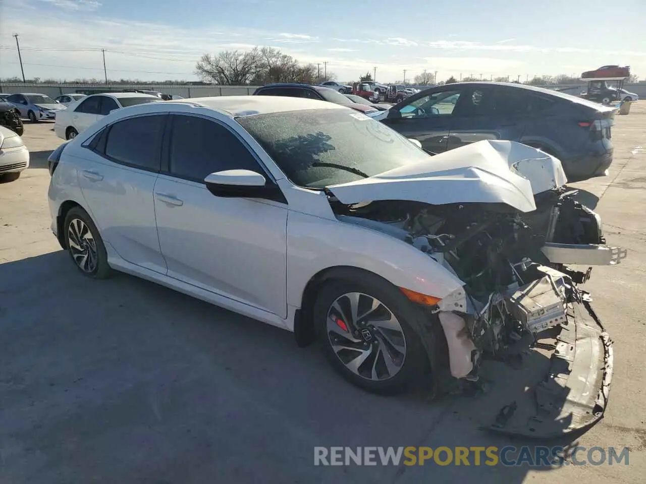 4 Photograph of a damaged car SHHFK7H36KU214733 HONDA CIVIC 2019