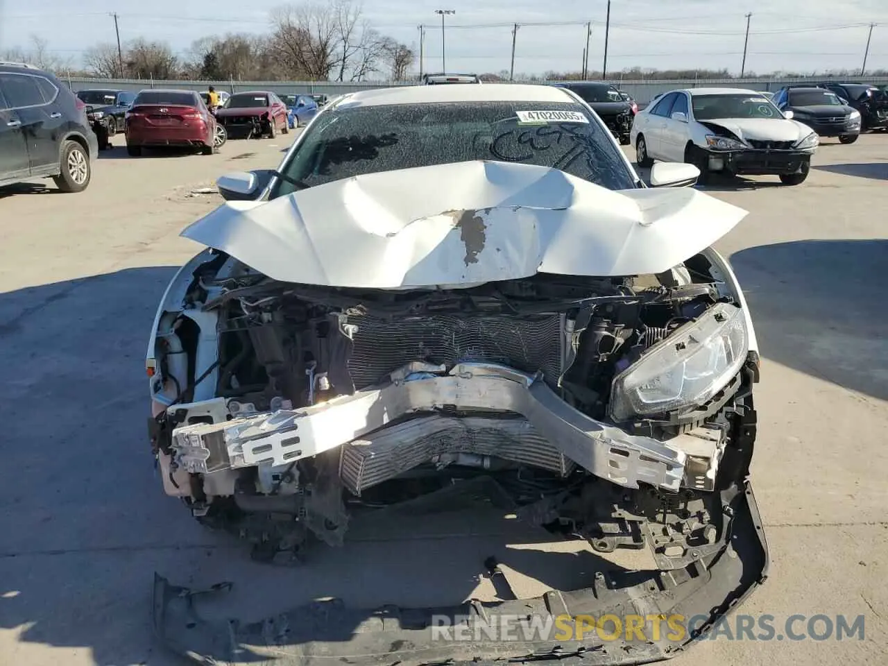 5 Photograph of a damaged car SHHFK7H36KU214733 HONDA CIVIC 2019