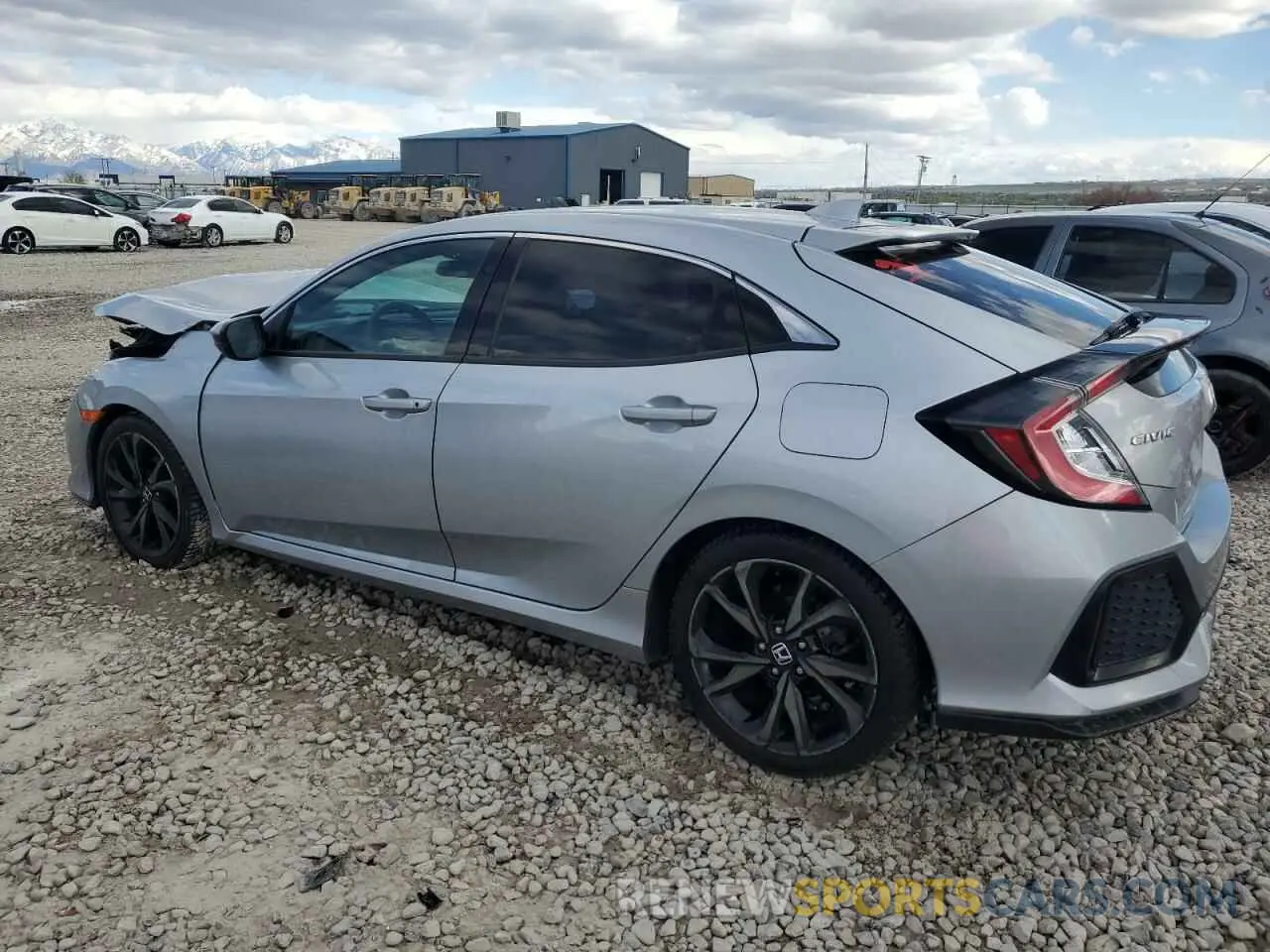 2 Photograph of a damaged car SHHFK7H36KU413832 HONDA CIVIC 2019