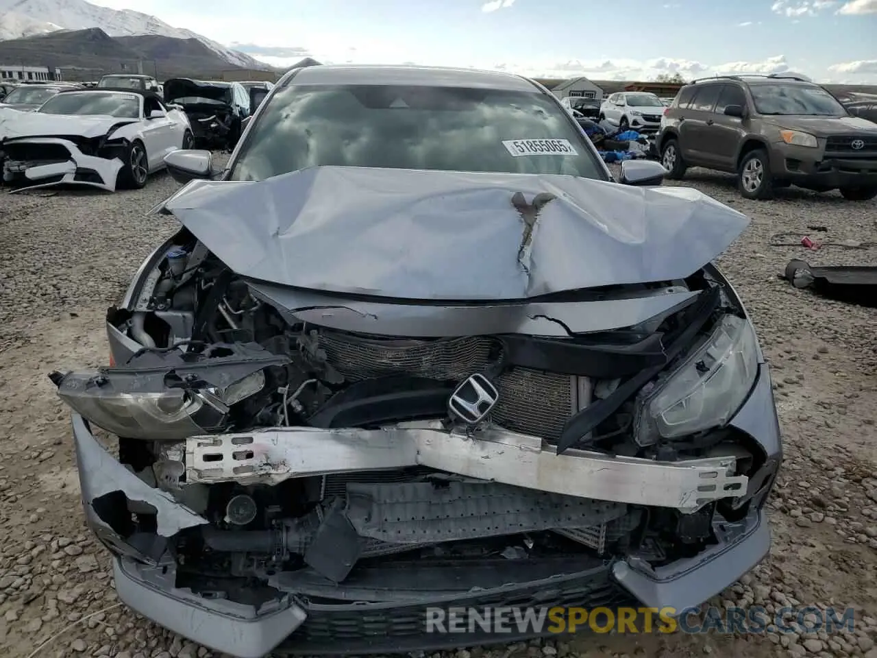 5 Photograph of a damaged car SHHFK7H36KU413832 HONDA CIVIC 2019