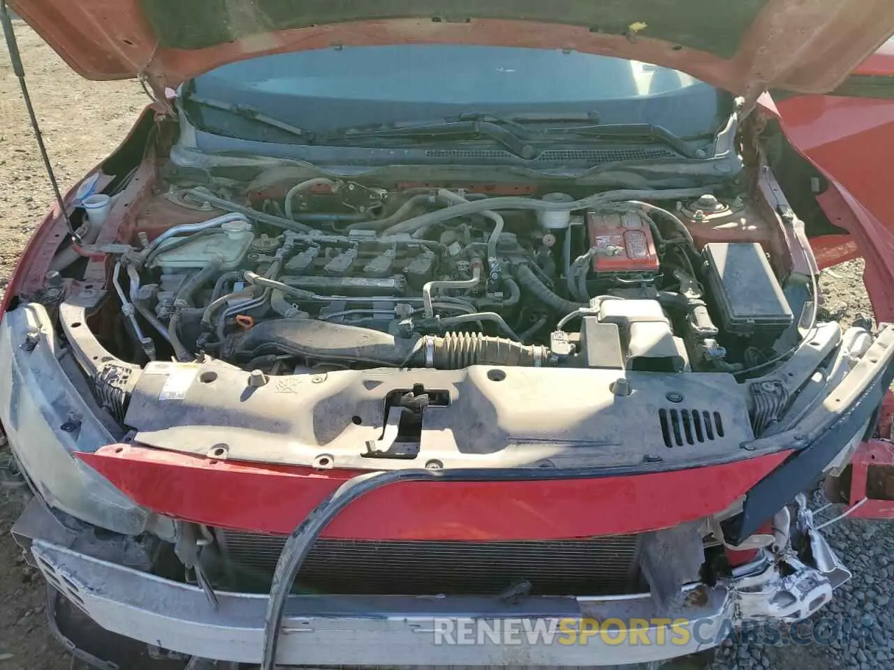 11 Photograph of a damaged car SHHFK7H37KU416643 HONDA CIVIC 2019