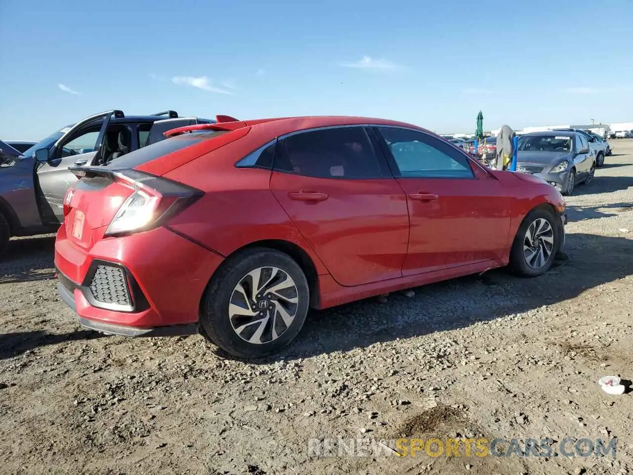 3 Photograph of a damaged car SHHFK7H37KU416643 HONDA CIVIC 2019