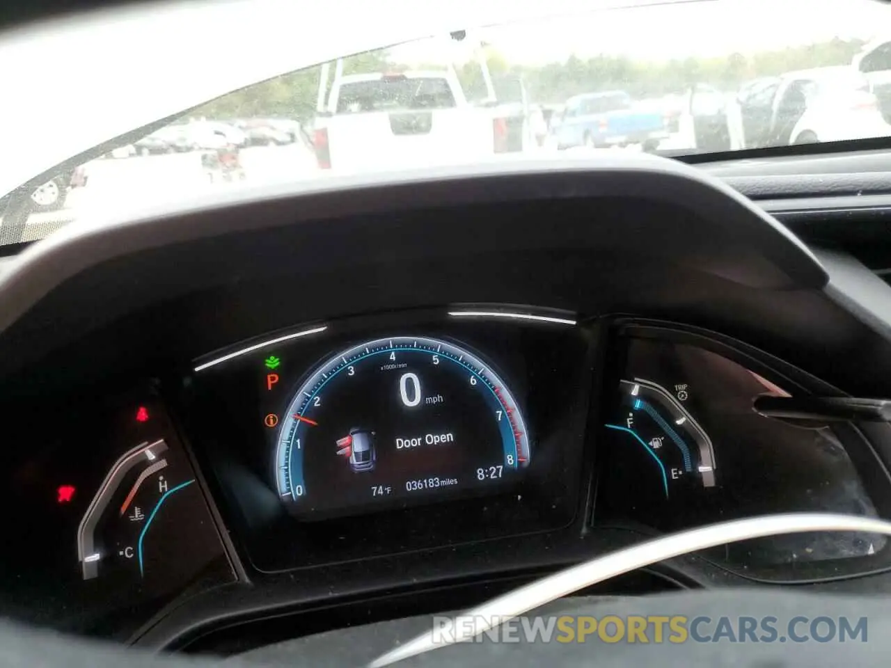 9 Photograph of a damaged car SHHFK7H38KU210442 HONDA CIVIC 2019
