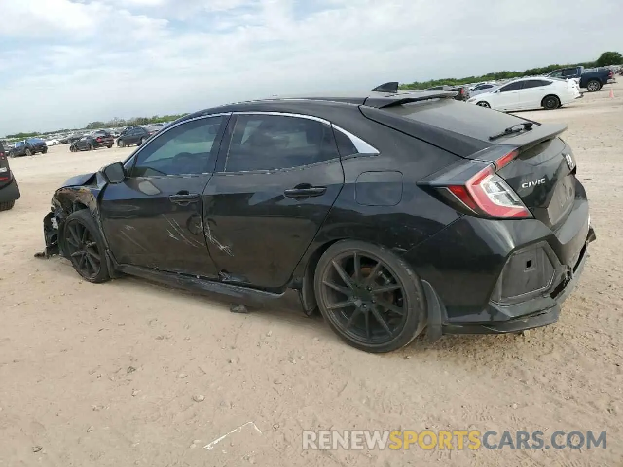 2 Photograph of a damaged car SHHFK7H38KU224275 HONDA CIVIC 2019