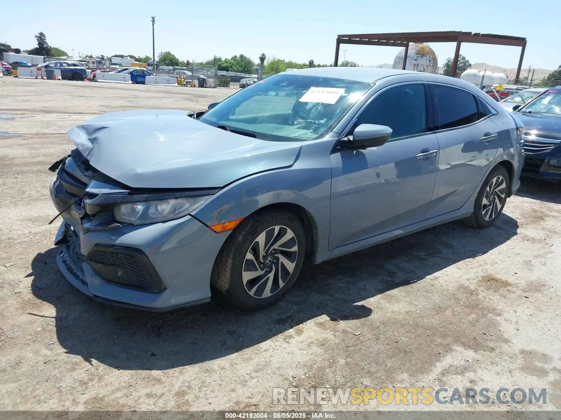 2 Photograph of a damaged car SHHFK7H39KU414117 HONDA CIVIC 2019