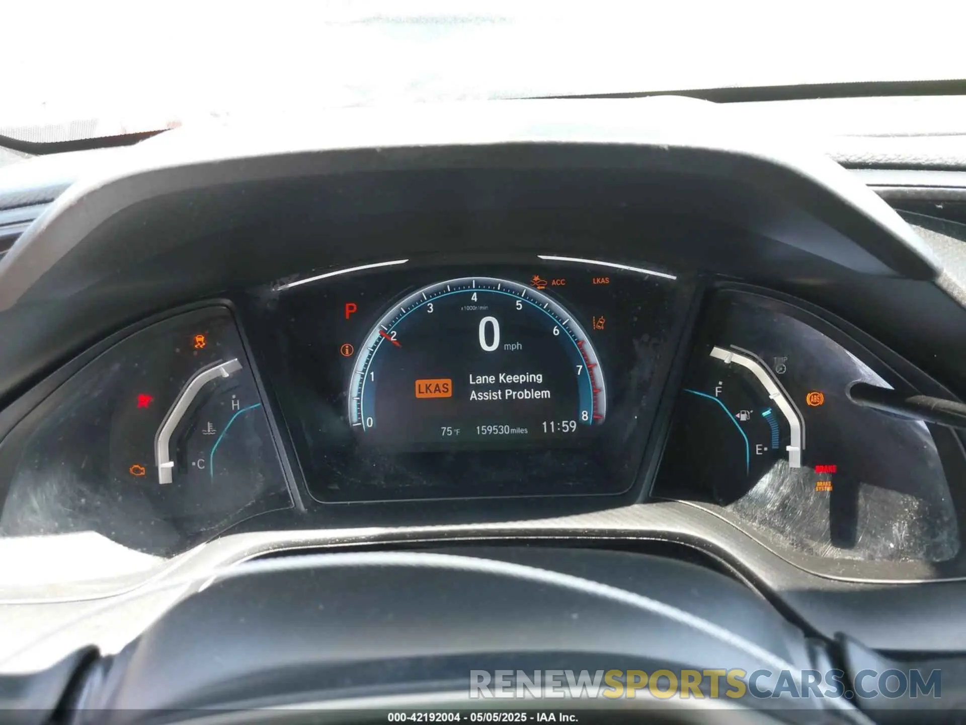 7 Photograph of a damaged car SHHFK7H39KU414117 HONDA CIVIC 2019
