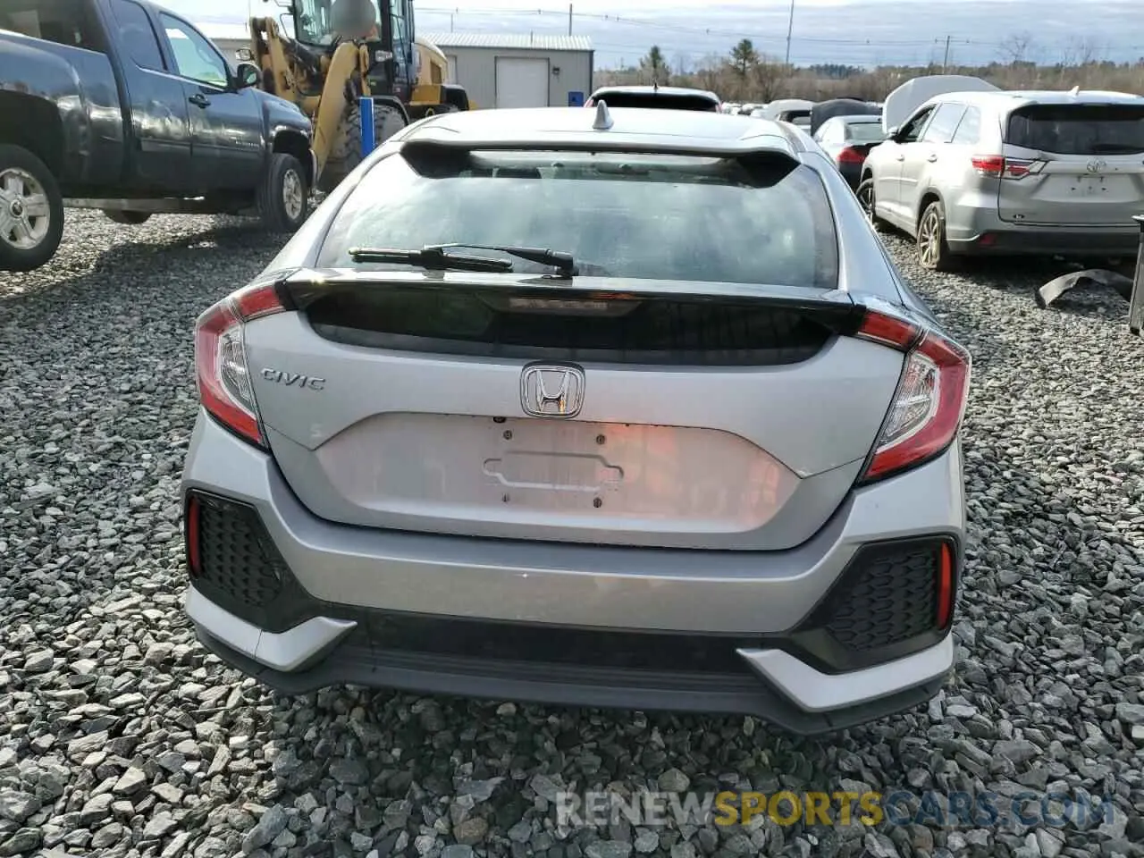 6 Photograph of a damaged car SHHFK7H39KU416076 HONDA CIVIC 2019
