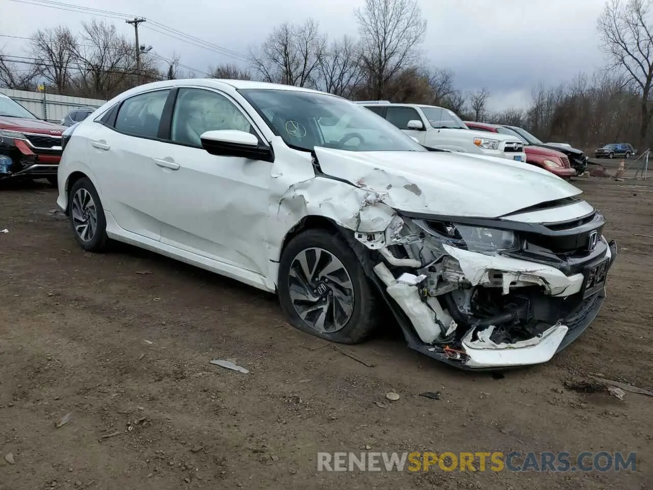 4 Photograph of a damaged car SHHFK7H39KU422119 HONDA CIVIC 2019