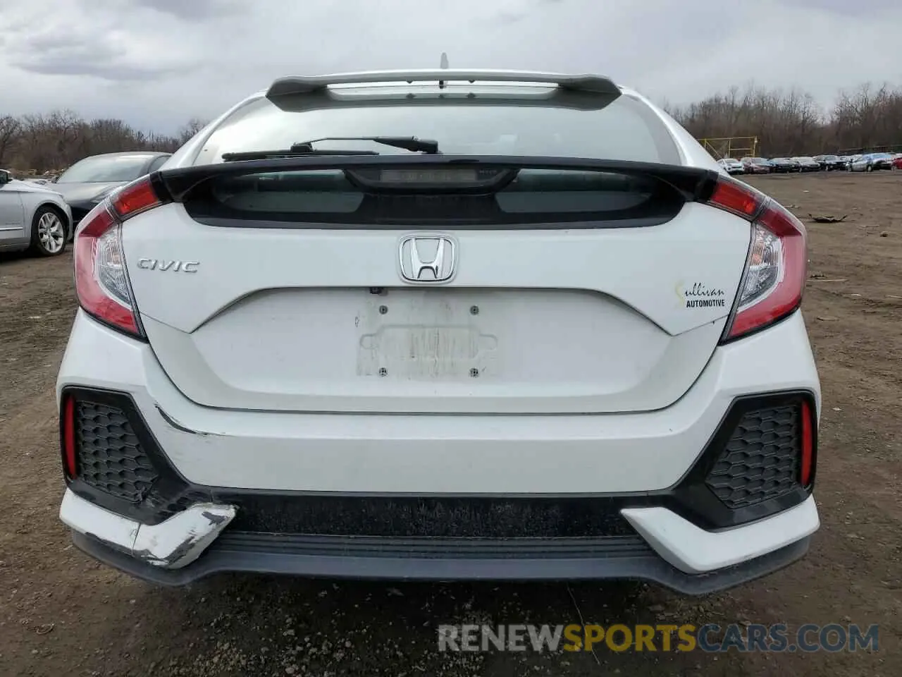 6 Photograph of a damaged car SHHFK7H39KU422119 HONDA CIVIC 2019