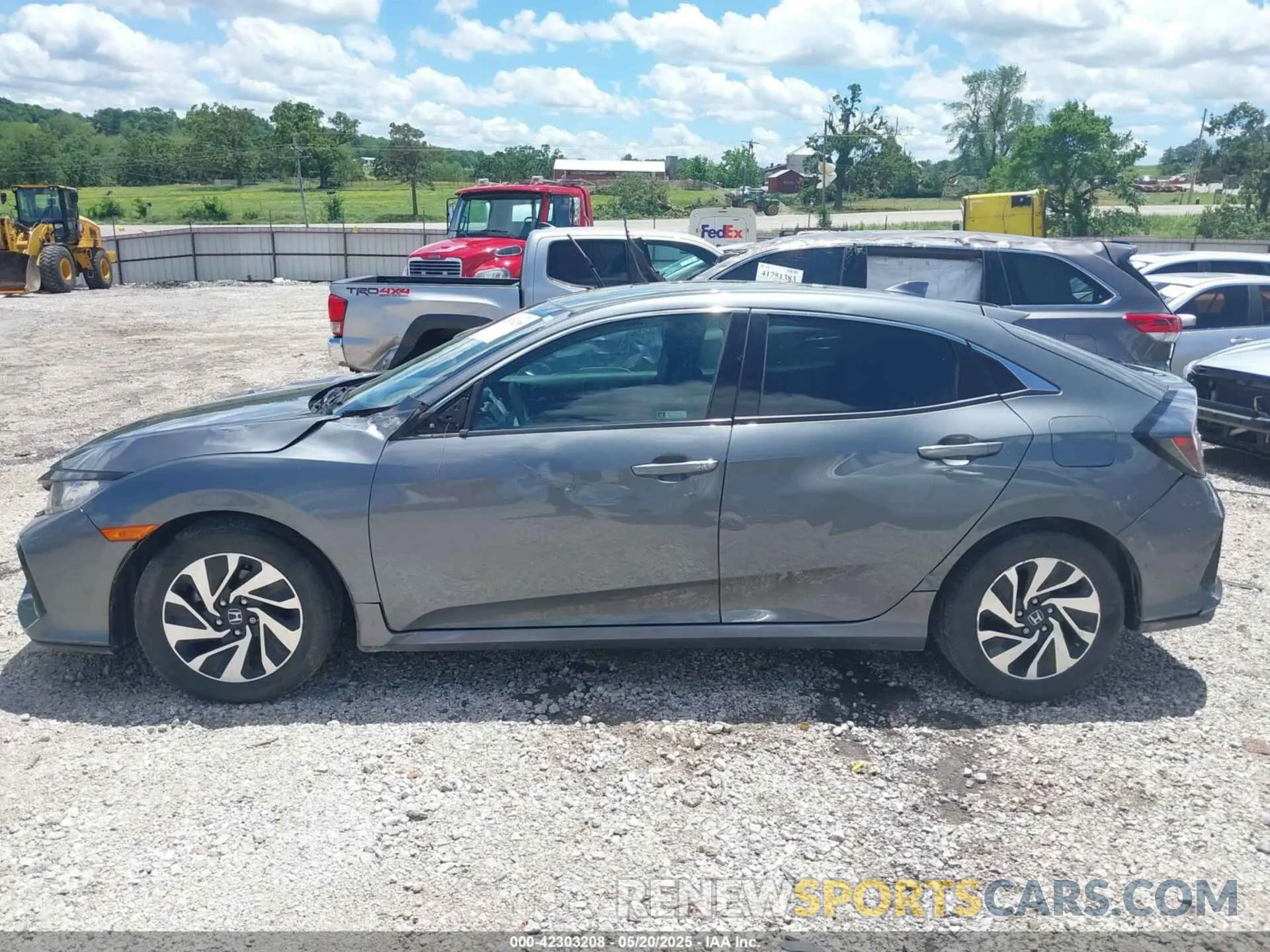 15 Photograph of a damaged car SHHFK7H3XKU420900 HONDA CIVIC 2019