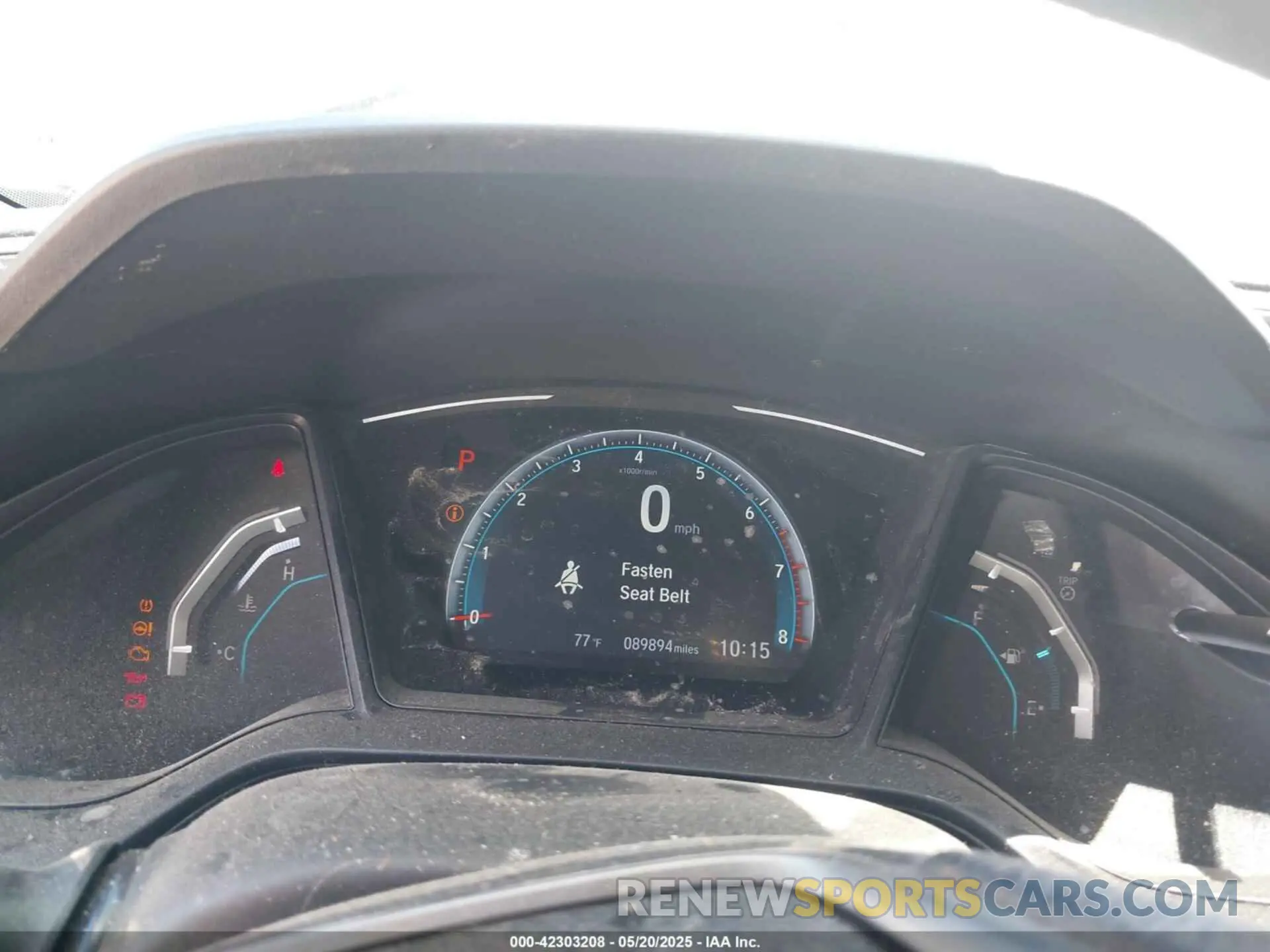 7 Photograph of a damaged car SHHFK7H3XKU420900 HONDA CIVIC 2019