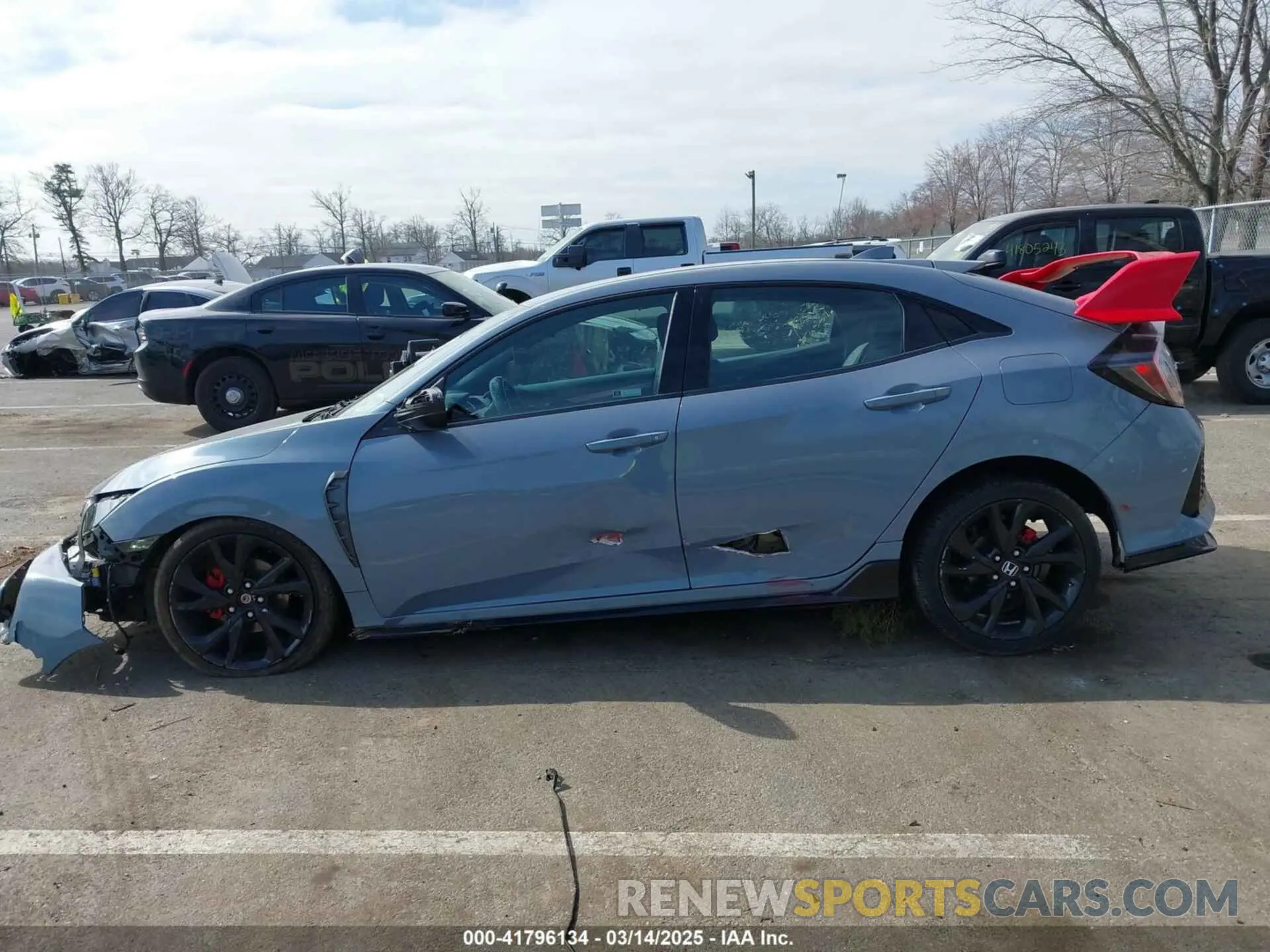 14 Photograph of a damaged car SHHFK7H40KU416220 HONDA CIVIC 2019