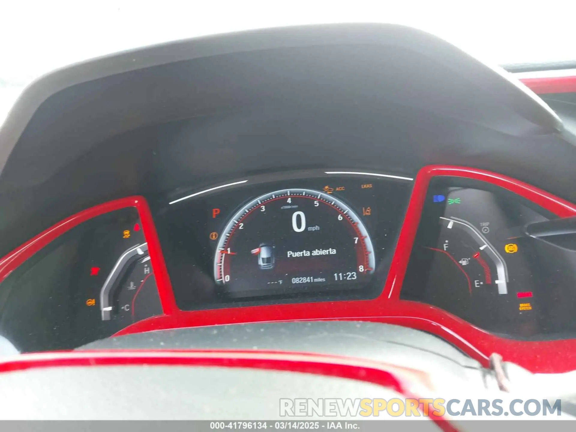 7 Photograph of a damaged car SHHFK7H40KU416220 HONDA CIVIC 2019