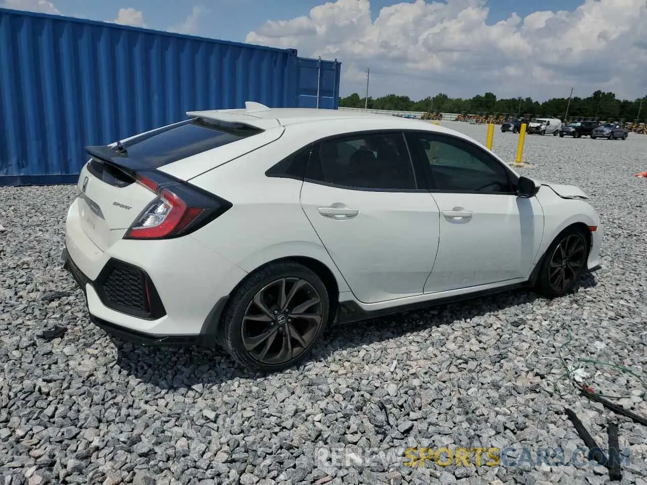 3 Photograph of a damaged car SHHFK7H41KU214812 HONDA CIVIC 2019