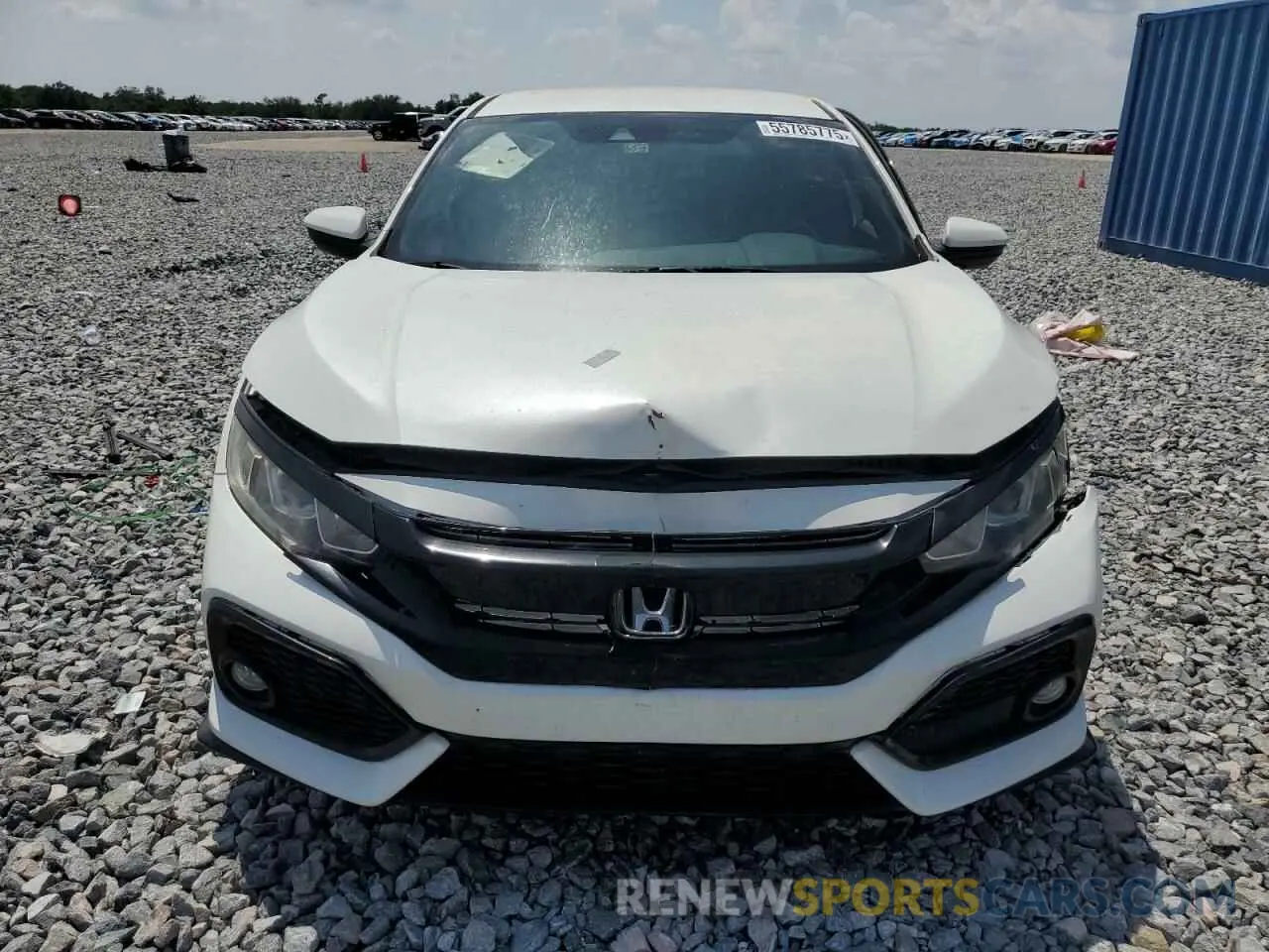 5 Photograph of a damaged car SHHFK7H41KU214812 HONDA CIVIC 2019