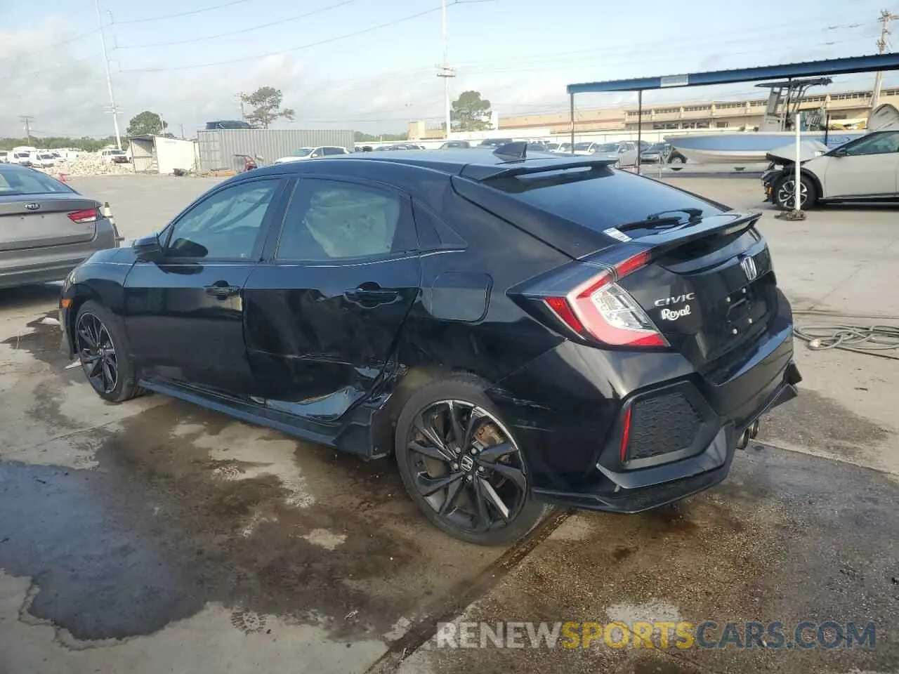 2 Photograph of a damaged car SHHFK7H42KU227830 HONDA CIVIC 2019