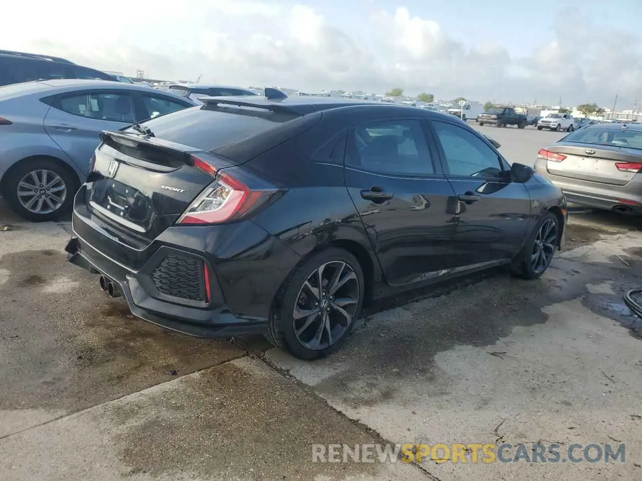 3 Photograph of a damaged car SHHFK7H42KU227830 HONDA CIVIC 2019