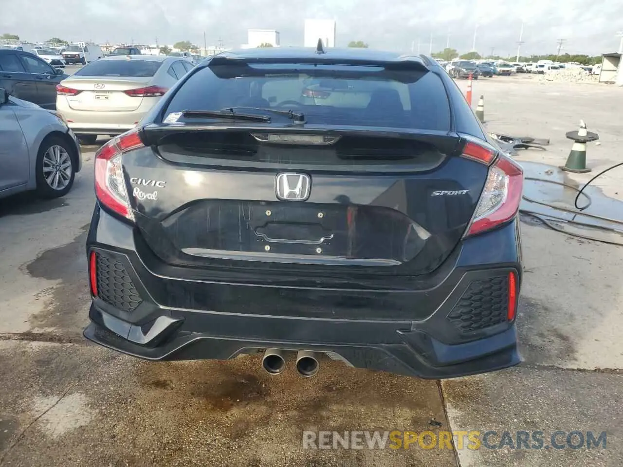 6 Photograph of a damaged car SHHFK7H42KU227830 HONDA CIVIC 2019
