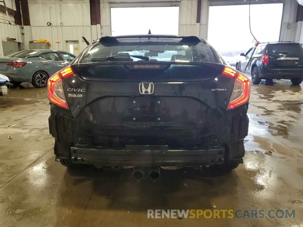 6 Photograph of a damaged car SHHFK7H42KU405333 HONDA CIVIC 2019