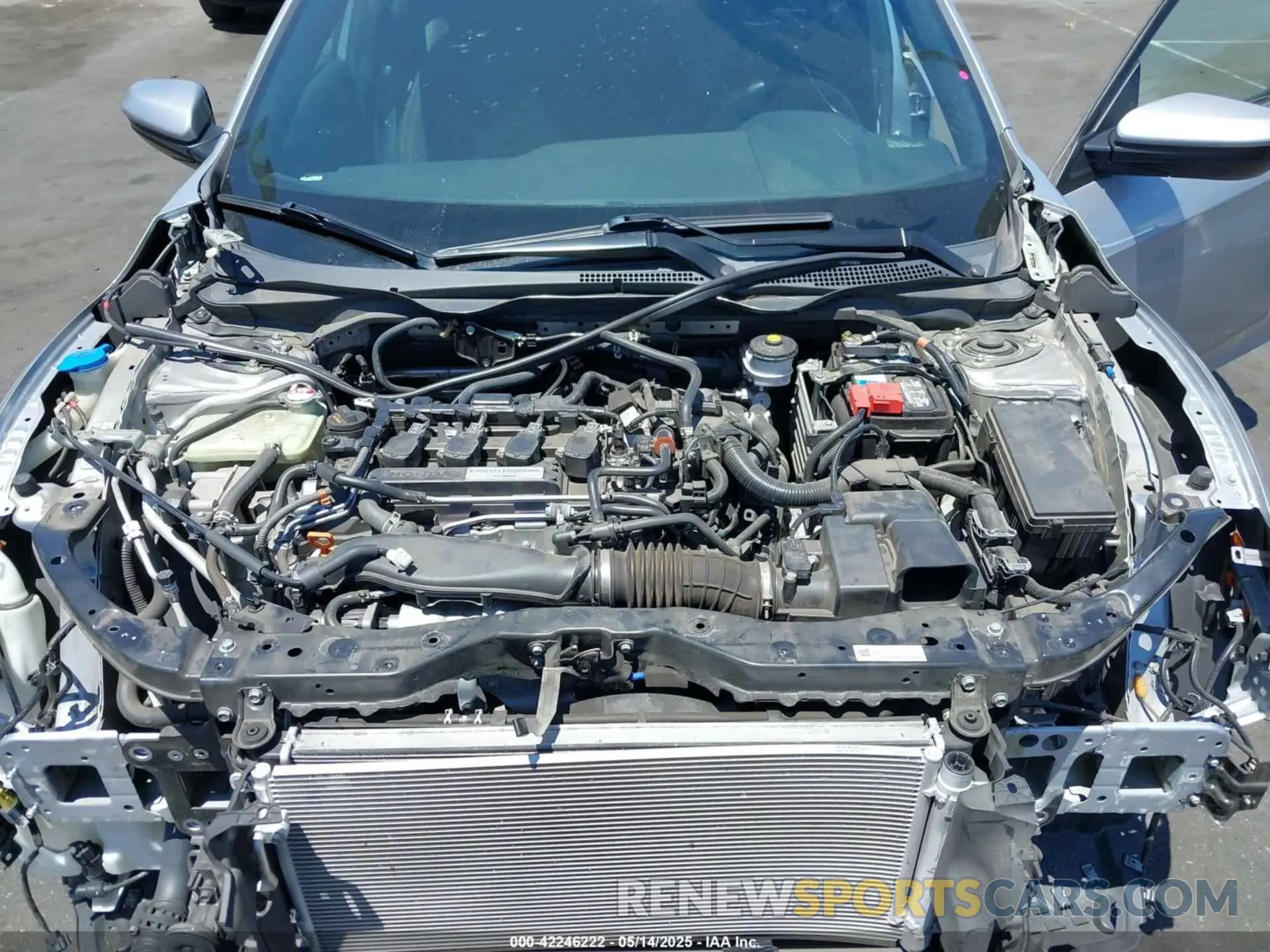 10 Photograph of a damaged car SHHFK7H42KU406790 HONDA CIVIC 2019