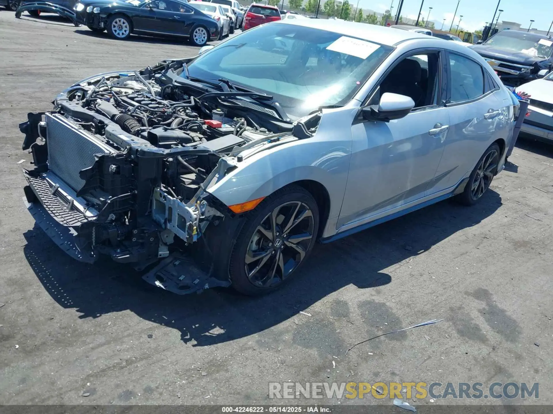 2 Photograph of a damaged car SHHFK7H42KU406790 HONDA CIVIC 2019