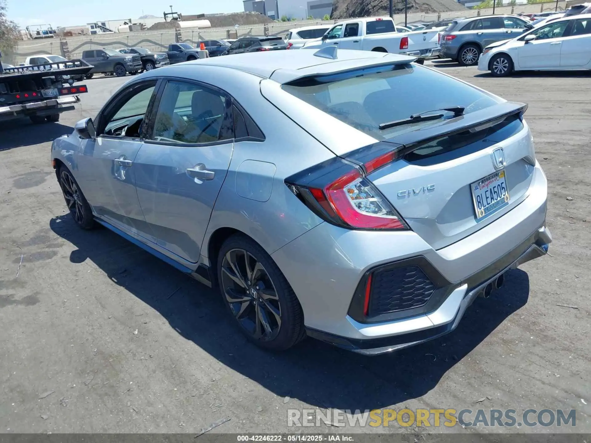3 Photograph of a damaged car SHHFK7H42KU406790 HONDA CIVIC 2019