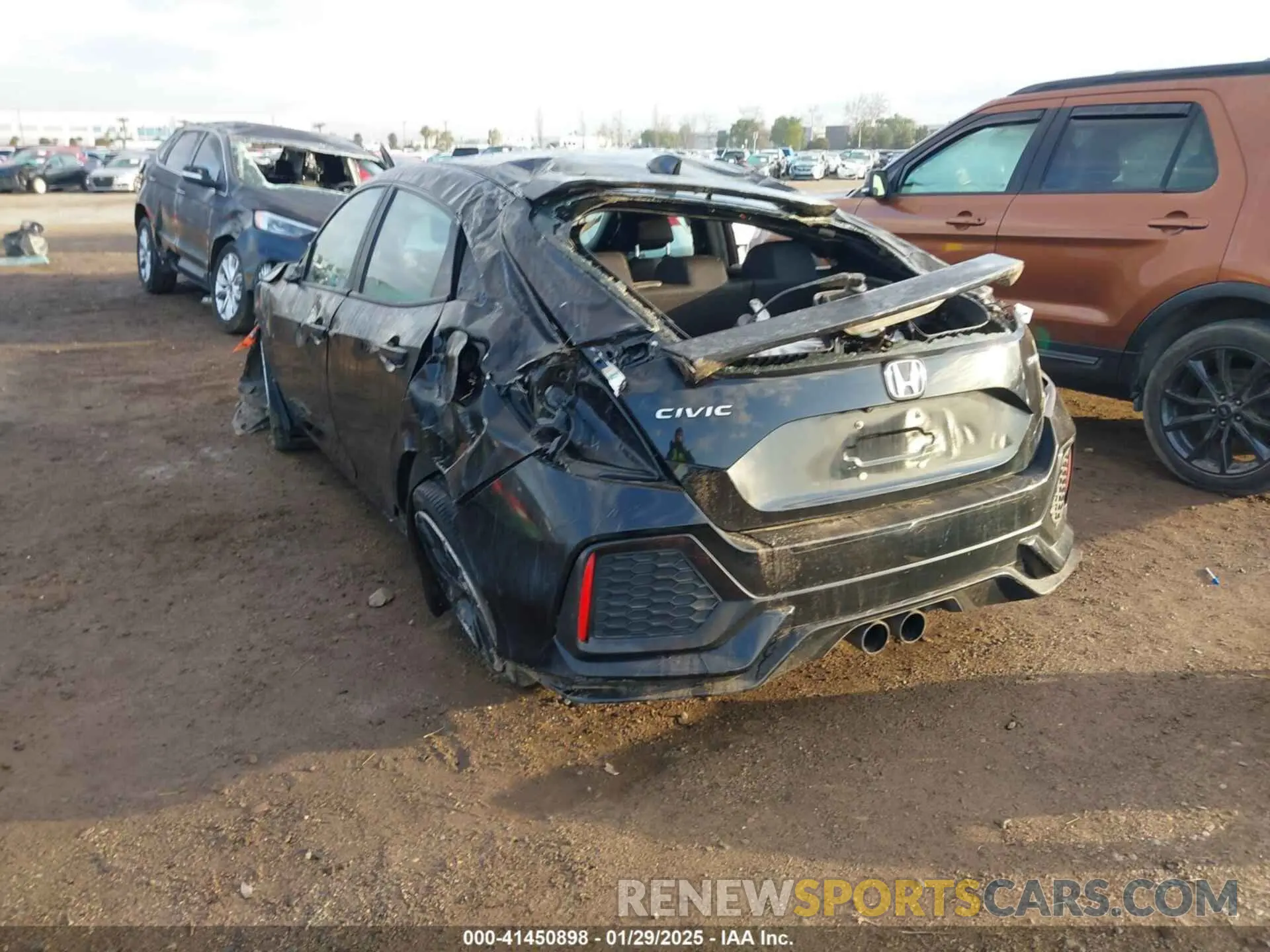 3 Photograph of a damaged car SHHFK7H42KU407681 HONDA CIVIC 2019