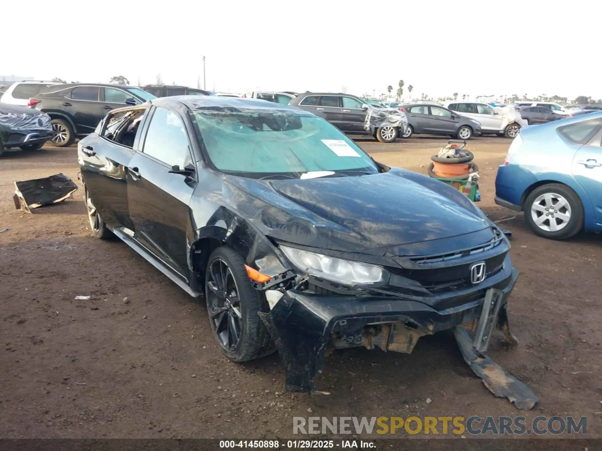 6 Photograph of a damaged car SHHFK7H42KU407681 HONDA CIVIC 2019