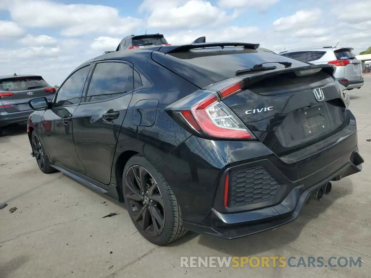 2 Photograph of a damaged car SHHFK7H42KU408796 HONDA CIVIC 2019