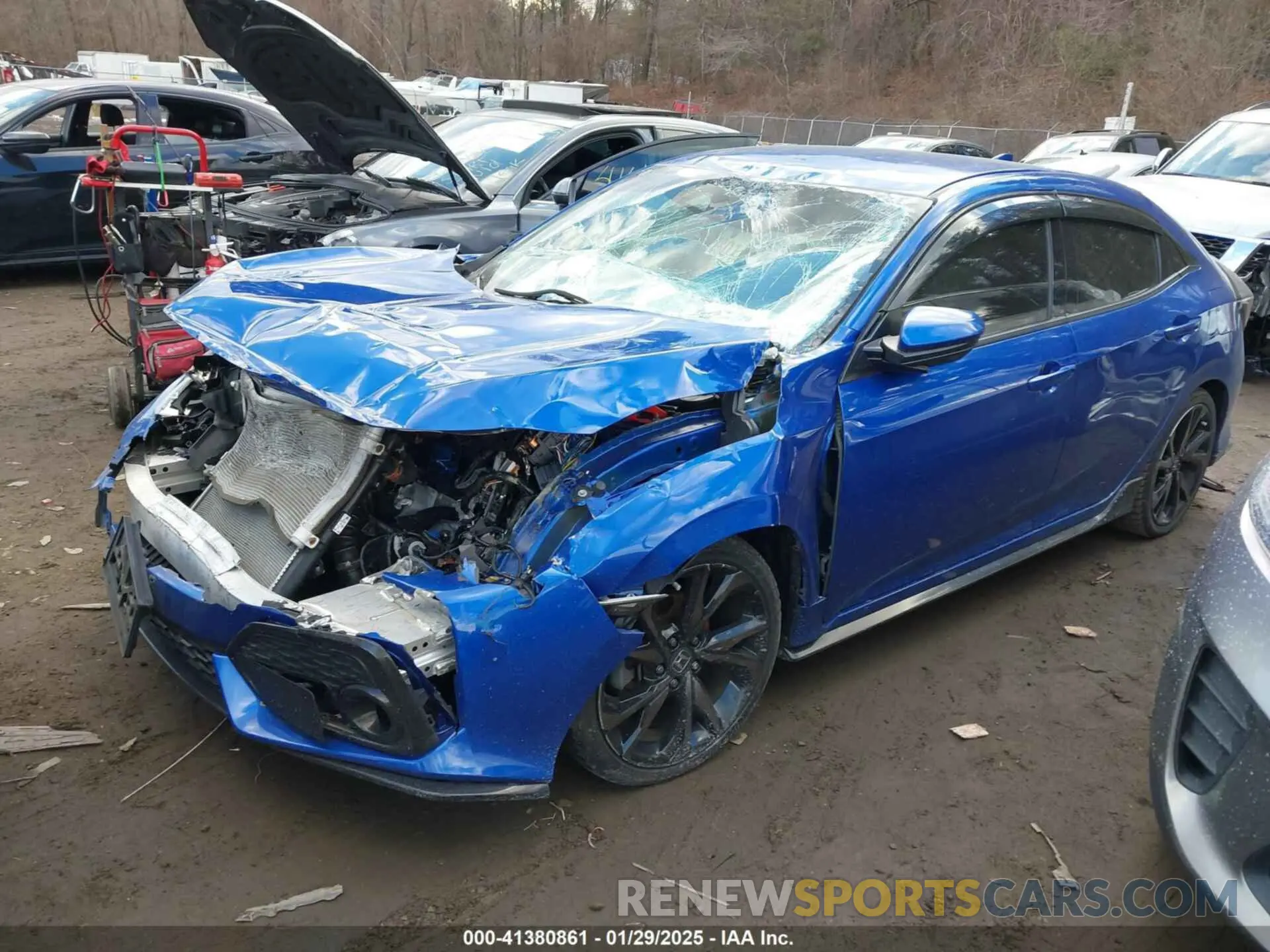 2 Photograph of a damaged car SHHFK7H42KU418891 HONDA CIVIC 2019
