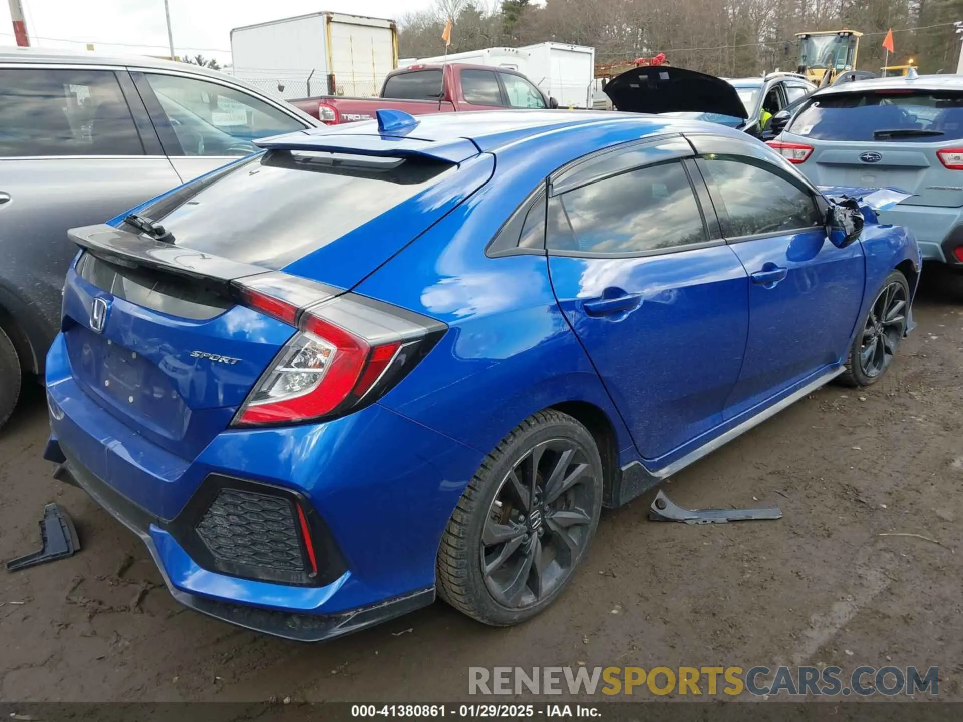 4 Photograph of a damaged car SHHFK7H42KU418891 HONDA CIVIC 2019