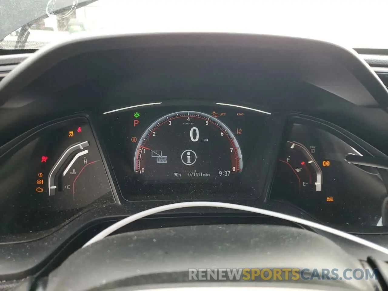 9 Photograph of a damaged car SHHFK7H43KU212298 HONDA CIVIC 2019