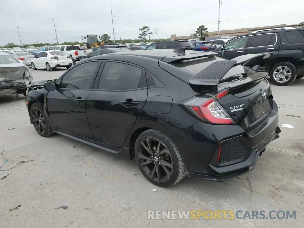 2 Photograph of a damaged car SHHFK7H43KU223074 HONDA CIVIC 2019