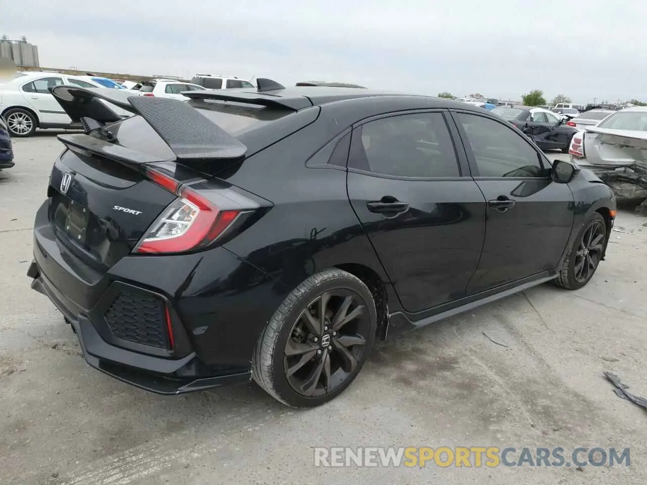 3 Photograph of a damaged car SHHFK7H43KU223074 HONDA CIVIC 2019