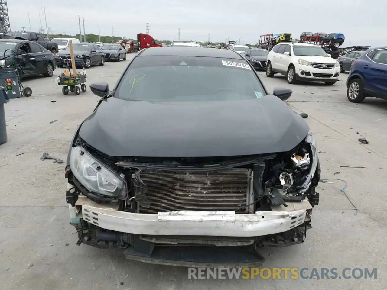 5 Photograph of a damaged car SHHFK7H43KU223074 HONDA CIVIC 2019