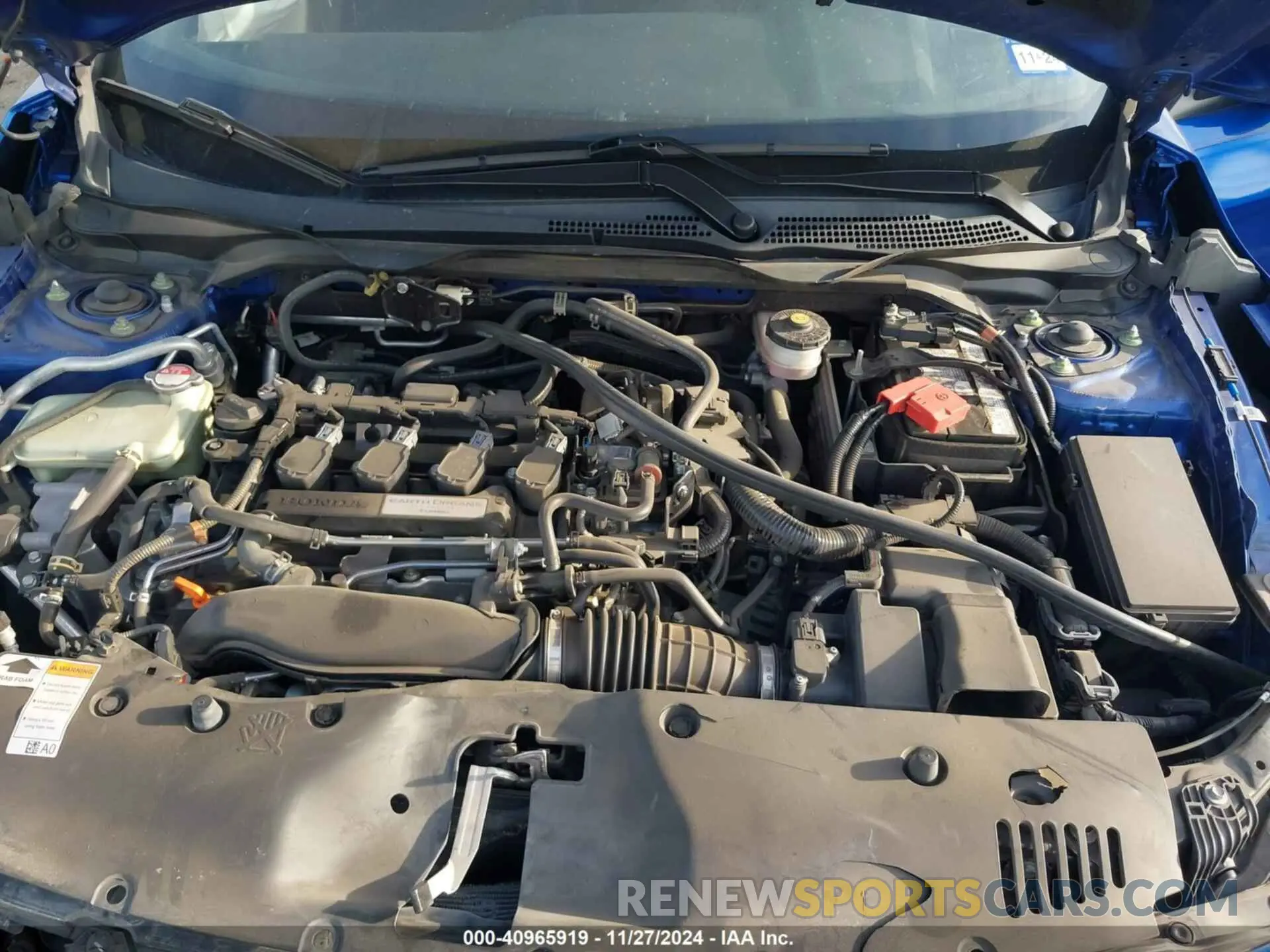10 Photograph of a damaged car SHHFK7H43KU224483 HONDA CIVIC 2019