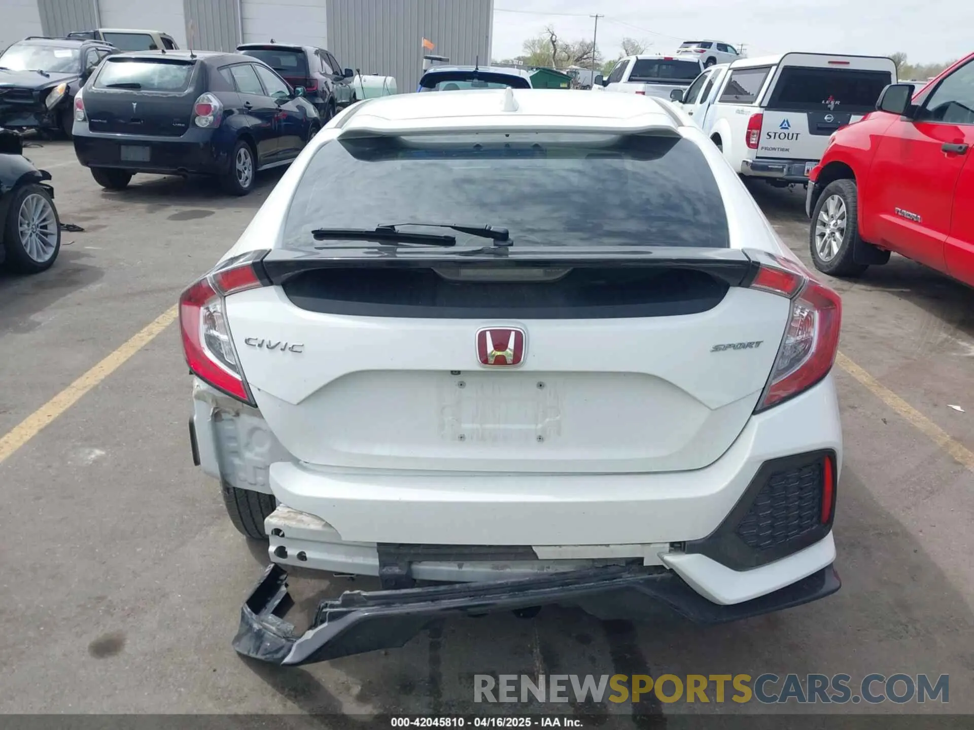 16 Photograph of a damaged car SHHFK7H43KU411996 HONDA CIVIC 2019