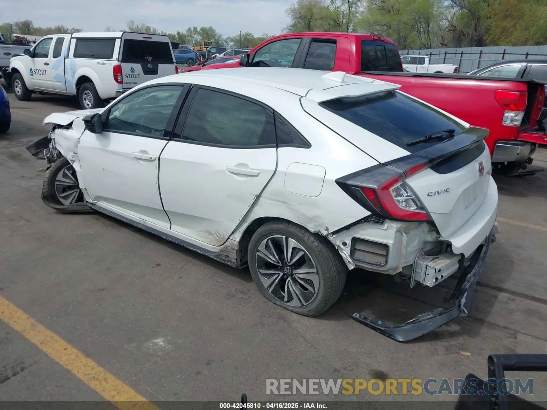 3 Photograph of a damaged car SHHFK7H43KU411996 HONDA CIVIC 2019