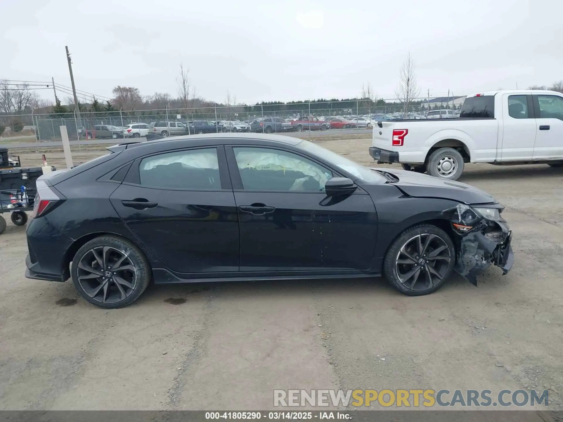 13 Photograph of a damaged car SHHFK7H44KU202542 HONDA CIVIC 2019
